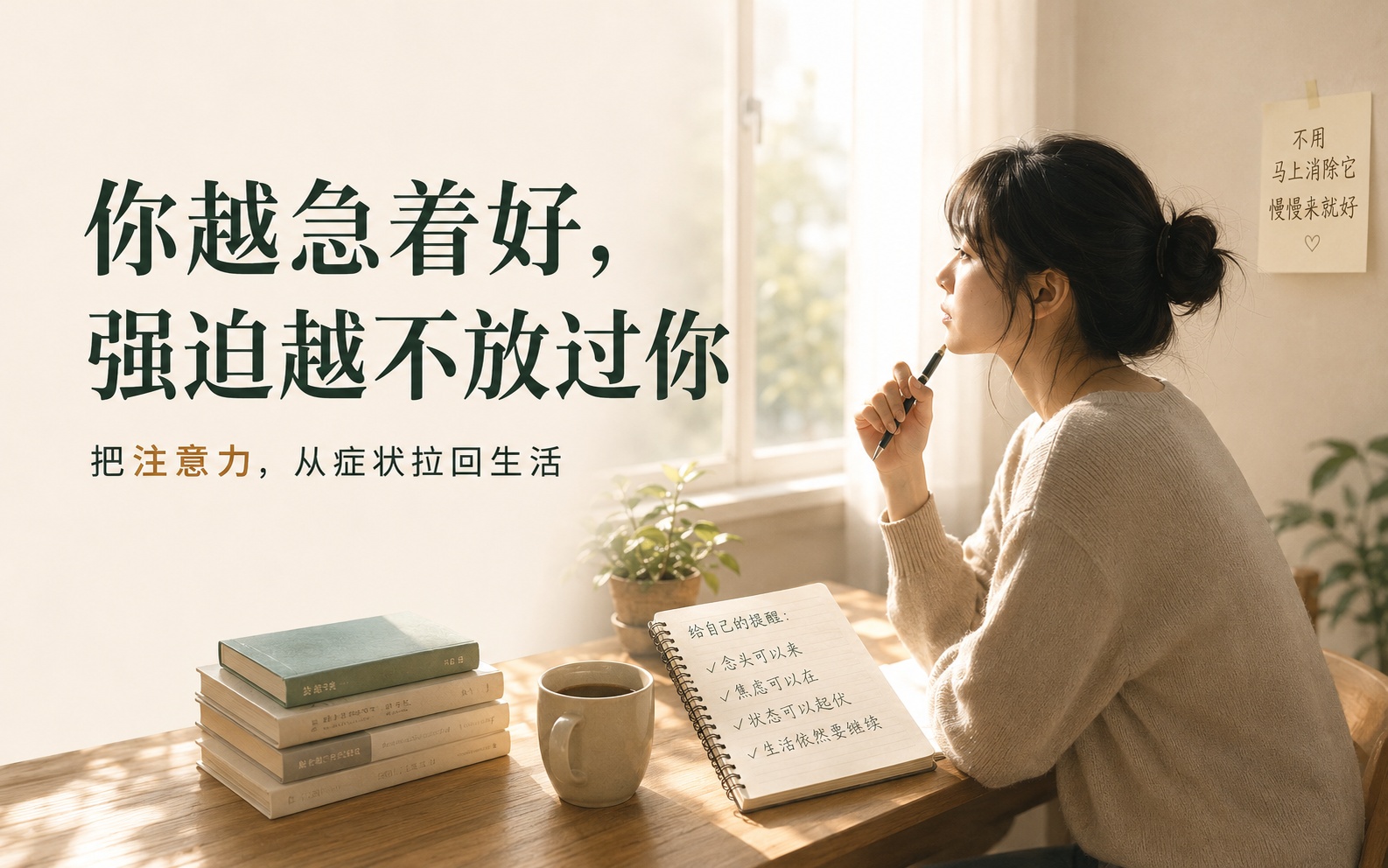 你越急着好，强迫越不放过你